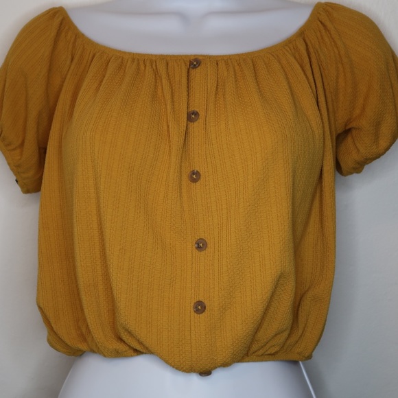 F21 Ribbed Crop Top - Picture 1 of 2